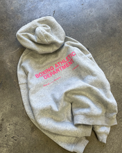 Load image into Gallery viewer, Boxing Athletic Dept Hoodie - Grey Marle/Pink
