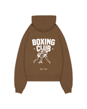 Load image into Gallery viewer, Boxing Club Hoodie - Washed Brown