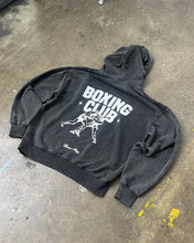 Load image into Gallery viewer, Boxing Club Hoodie - Vintage Washed Black