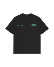 Load image into Gallery viewer, Boxing Athletic Dept Tee - Vintage Black/Tiff Blue