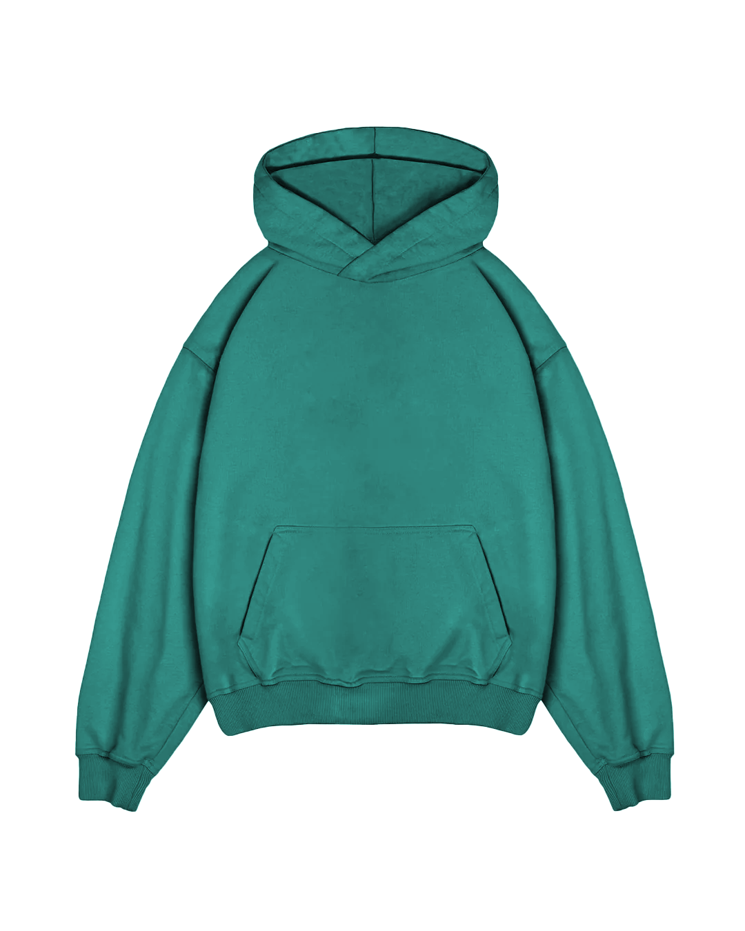 Green top vintage hoodie