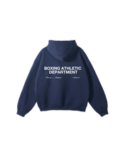 Load image into Gallery viewer, Boxing Athletic Dept Hoodie - Navy
