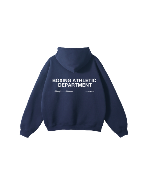 Boxing Athletic Dept Hoodie - Navy