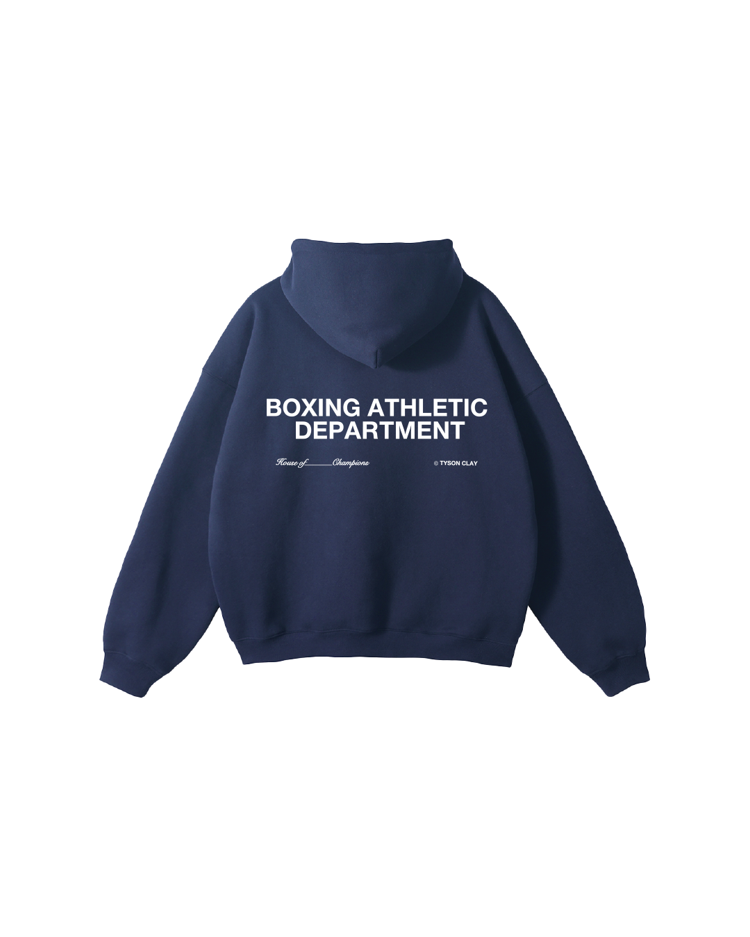 Boxing Athletic Dept Hoodie - Navy