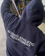 Load image into Gallery viewer, Boxing Athletic Dept Hoodie - Navy
