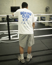 Load image into Gallery viewer, Boxing Club Tee - Vintage White/Cobalt Blue
