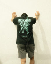 Load image into Gallery viewer, Boxing Club Tee - Vintage Black/Tiff Blue

