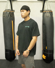 Load image into Gallery viewer, Boxing Club Tee - Vintage Black/Tiff Blue
