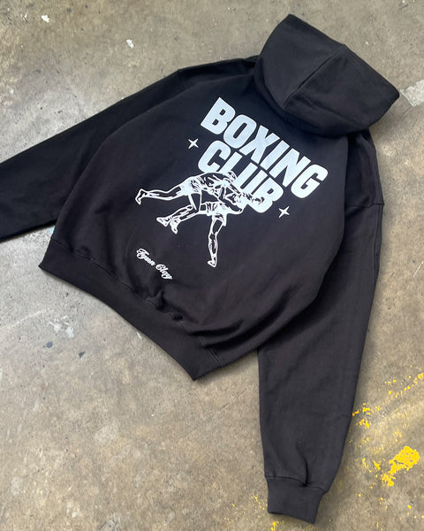 Boxing Club Hoodie - Black