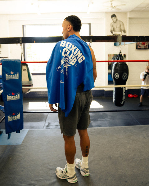 Boxing Club Tee - Cobalt Blue