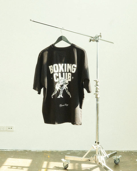 Boxing Club Tee - Vintage Black