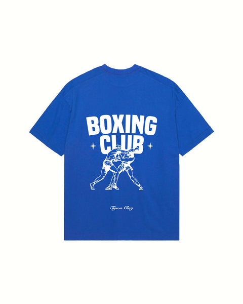 Boxing Club Tee - Cobalt Blue