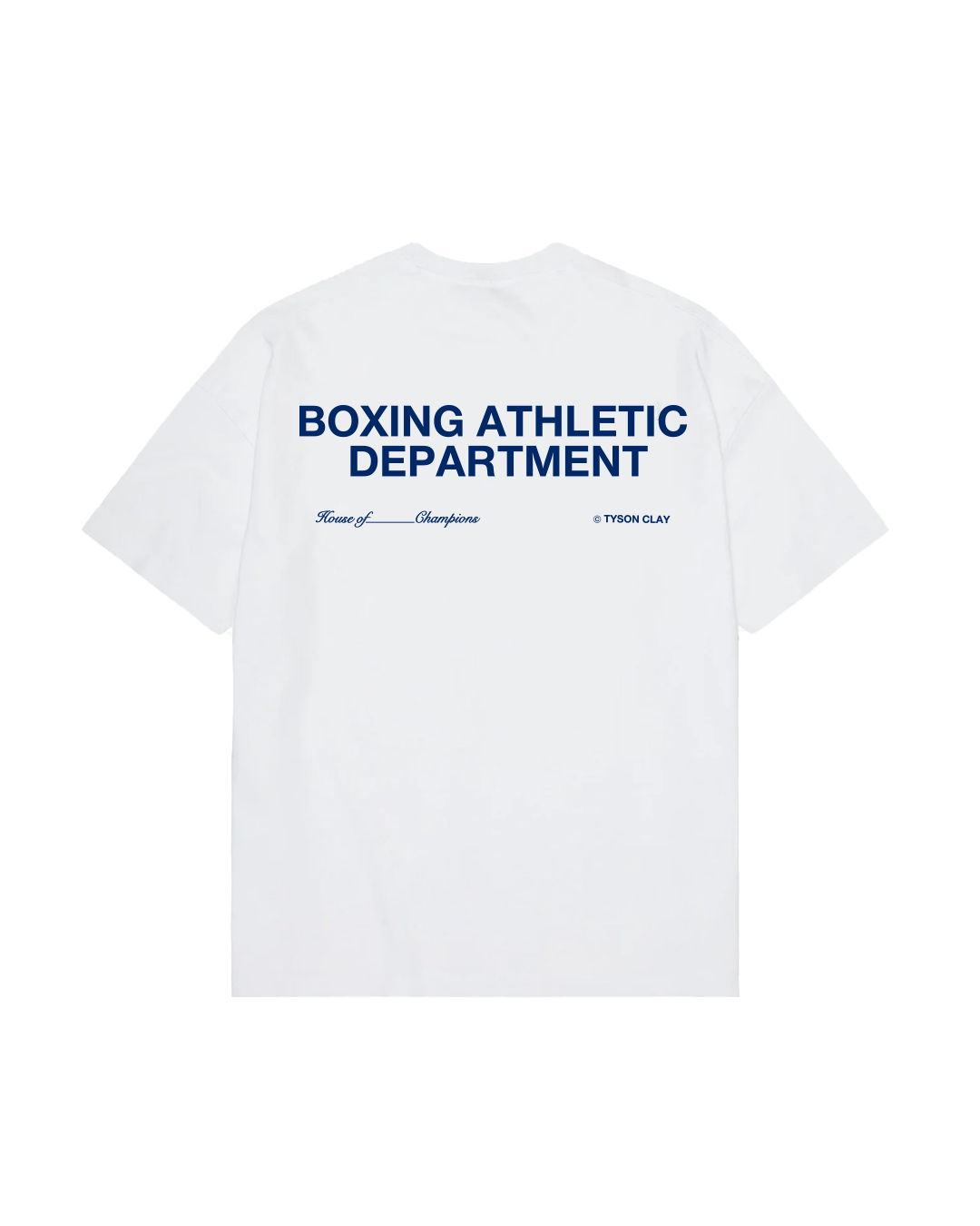 Boxing Athletic Dept Tee - Vintage White