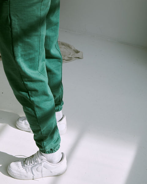 Boxing Sweatpants - Vintage Wash Green